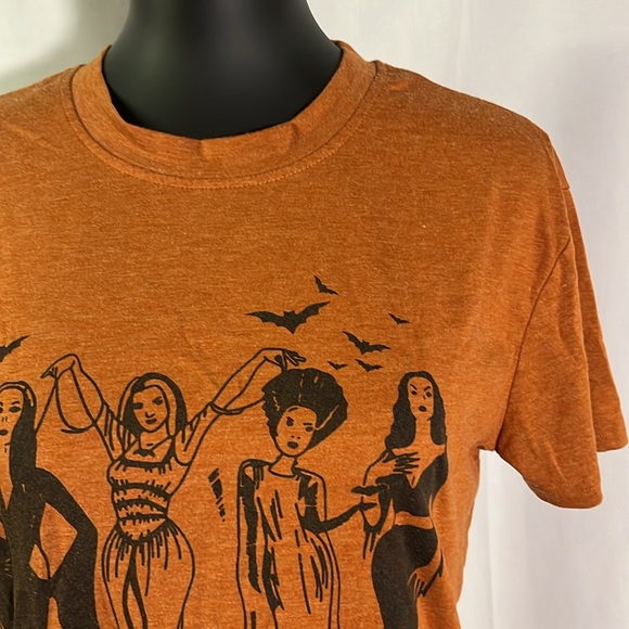 🛍 6 for $35 • You Can’t Sit With Us Horror Divas Halloween Graphic T-Shirt - Picture 5 of 15